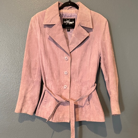 Maxima Jackets & Blazers - Maxima Lavender Women's Blazer
